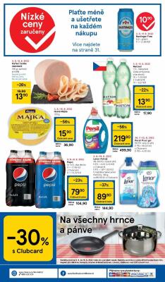 akční leták Tesco 3.8.2022-9.8.2022