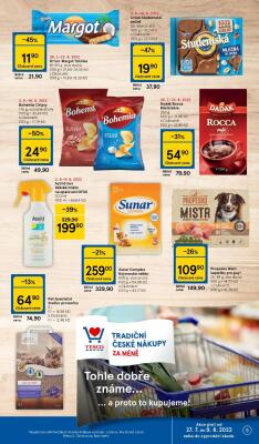 akční leták Tesco 3.8.2022-9.8.2022