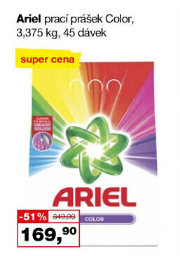 Prací prášek Ariel