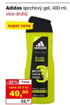 Sprchový gel Adidas