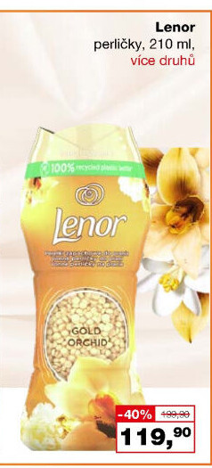 Vonné perličky do pračky Lenor UNstoppables