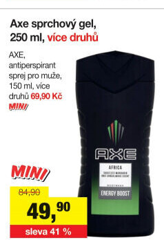 Sprchový gel Axe