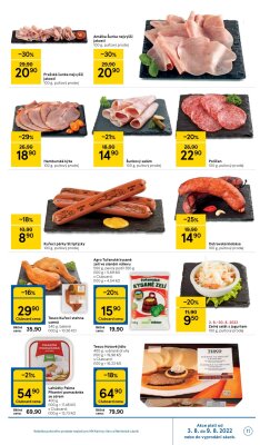 akční leták Tesco 3.8.2022-9.8.2022
