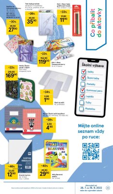 akční leták Tesco 3.8.2022-9.8.2022