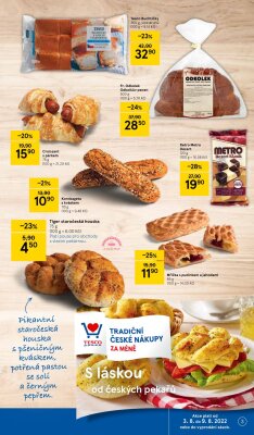 akční leták Tesco 3.8.2022-9.8.2022