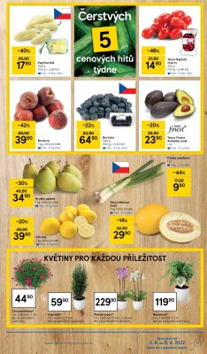 akční leták Tesco 3.8.2022-9.8.2022