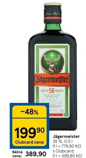 Bylinný likér Jägermeister