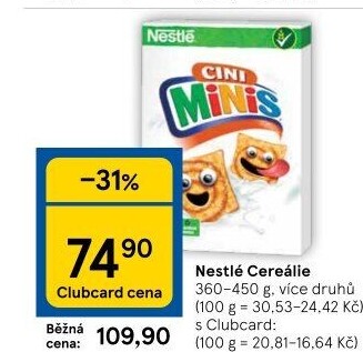 Cereálie Nestlé