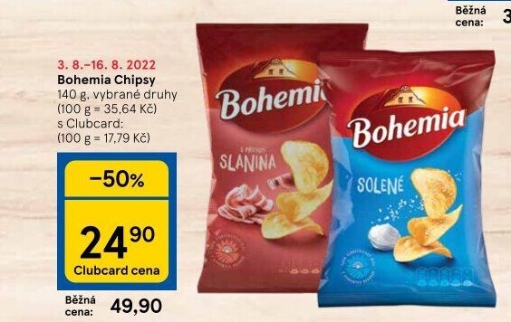 Chipsy Bohemia Chips