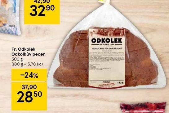 Chléb Odkolkův pecen Odkolek