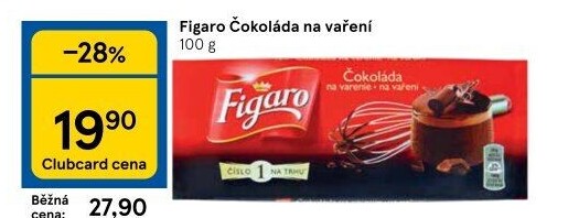 Čokoláda na vaření Figaro