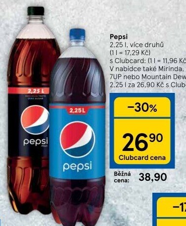 Limonáda Pepsi