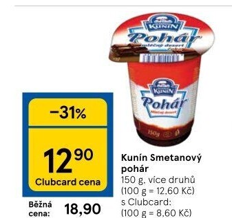 Mléčný Pohár Kunín