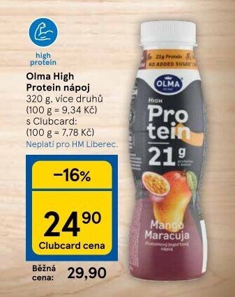 Nápoj Hight Protein Olma
