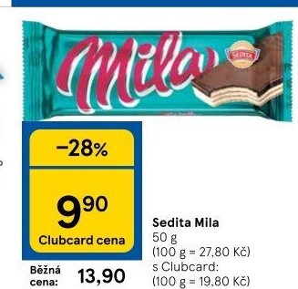 Oplatky Mila Sedita