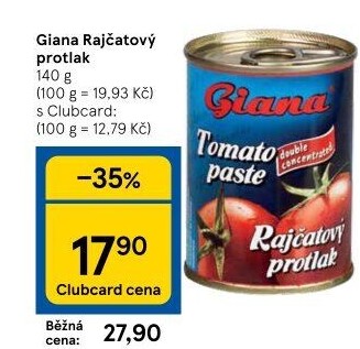 Rajčatový protlak Giana