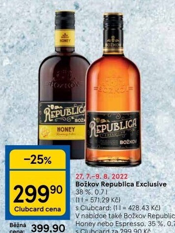 Rum Republica Exclusive Božkov