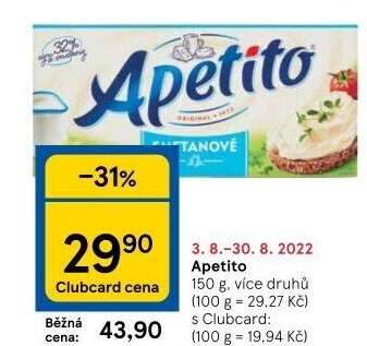 Sýr tavený Apetito