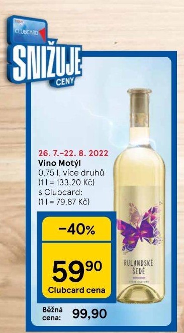 Vína Motýl Víno Mikulov