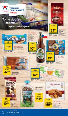 akční leták Tesco 3.8.2022-9.8.2022