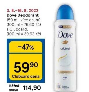 Deodorant sprej Dove