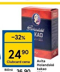 Kakao holandské Avita