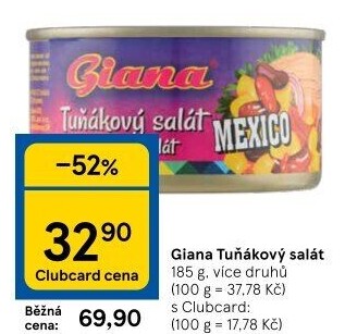 Salát s tuňákem Giana