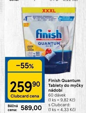 Tablety do myčky Quantum Finish