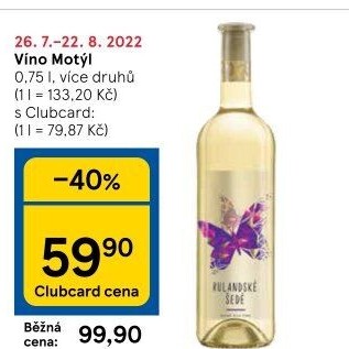 Vína Motýl Víno Mikulov