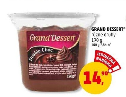 Dezert Grand Dessert Ehrmann