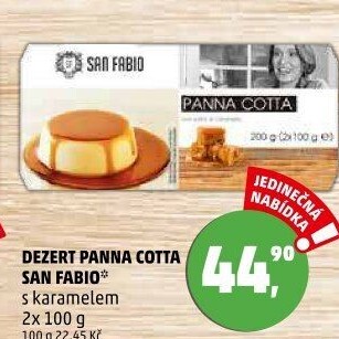 Dezert Panna Cotta San Fabio