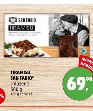 Dezert Tiramisu San Fabio