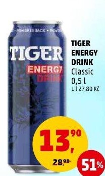 Energetický nápoj Tiger