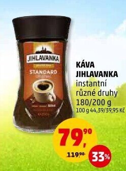 Instantní kávy Jihlavanka