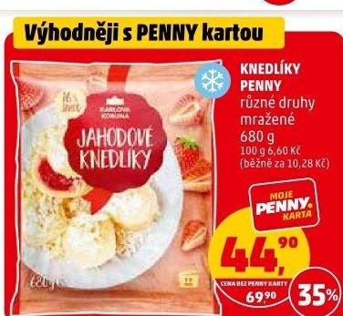 Knedlíky mražené Karlova Koruna