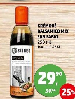 Krémový ocet balsamico San Fabio