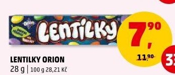 Lentilky Orion