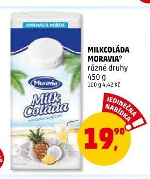 Nápoj mléčný Milkcoláda Moravia
