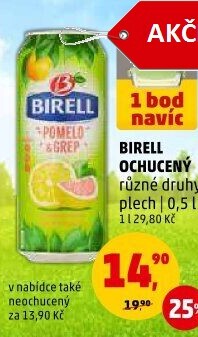 Nealkoholické pivo ochucené Birell