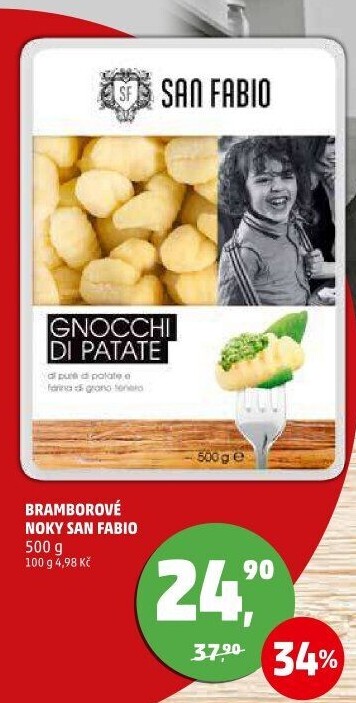 Noky bramborové San Fabio