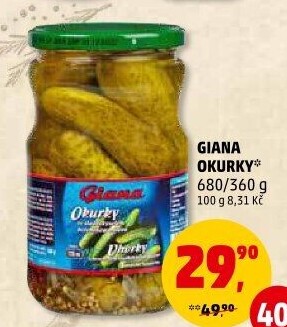 Okurky Giana