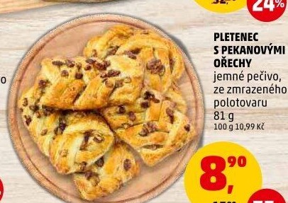 Pletenec plněný