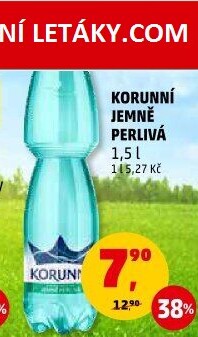 Přírodní voda Korunní