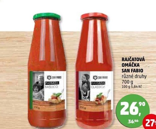 Rajčatová omáčka San Fabio