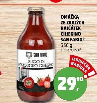 Rajčatová omáčka San Fabio