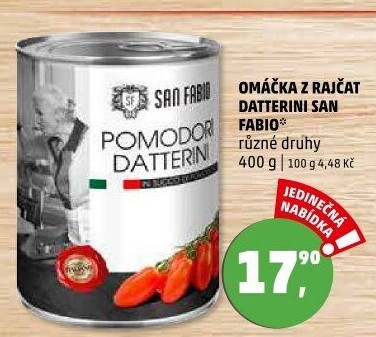 Rajčatová omáčka San Fabio