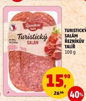 Salám turistický Řezníkův talíř
