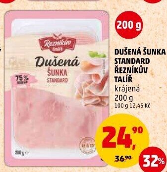 Šunka dušená standard Řezníkův talíř