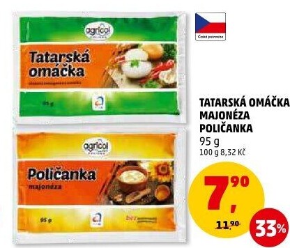Tatarská omáčka Agricol