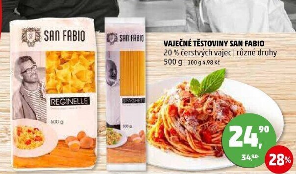 Těstoviny San Fabio